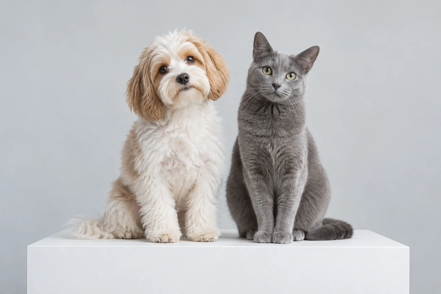 犬と猫が並ぶペトナリーのイメージ